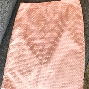Jcrew pencil skirt blush pink